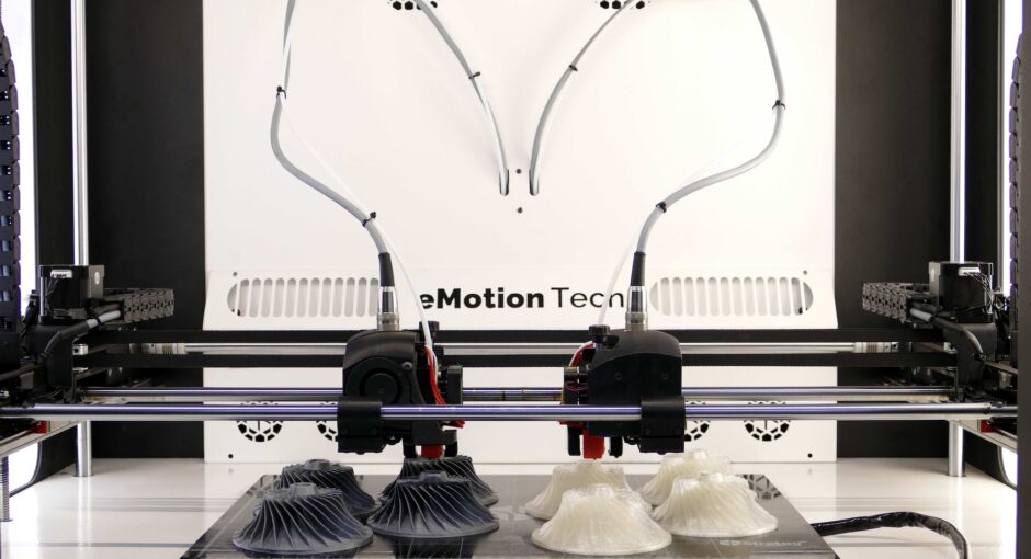 3d printing process close