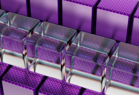 glass cubes